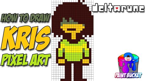 kris deltarune sprite|how to draw kris deltarune.